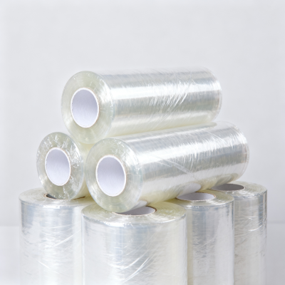 SOMY 18" Stretch Film Wrap, 4 Rolls per Box